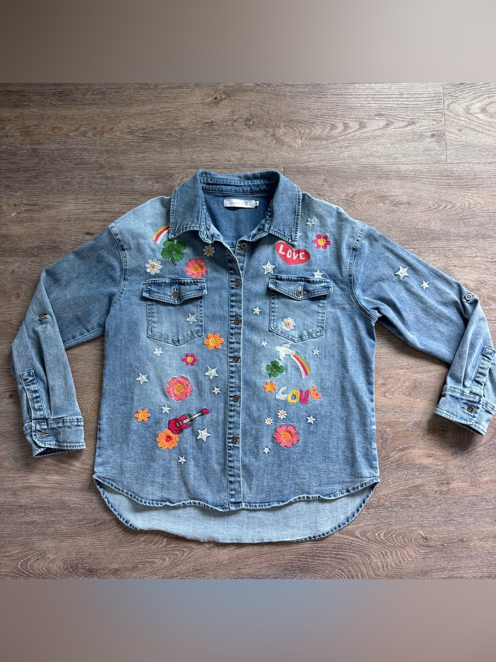 Billy T Festival Denim Shirt M